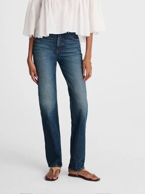 Madewell Longline Straight Leg Jeans Size 27